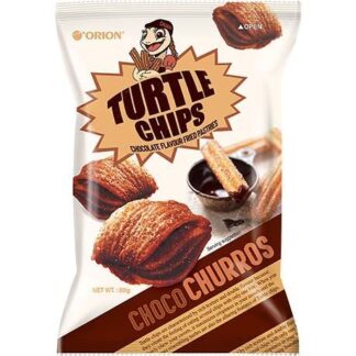 ORION Turtle Chips Choco Churros 80g